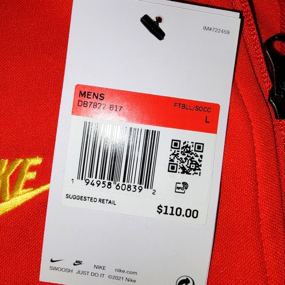 BRAND NEW Nike Liverpool FC Men's Full-Zip Soccer Jacket Men's Size: Large - Picture 6 of 6